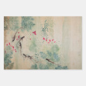 花鳥魚 ラッピングペーパーシート (正面3)