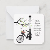 花鳥 ノートカード (正面)