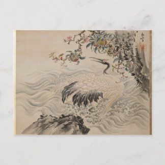 花鳥 – 日本の（江戸時代） ポストカード