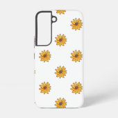 花黄マーカーインクパターン SAMSUNG GALAXYケース (裏面)