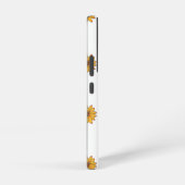 花黄マーカーインクパターン SAMSUNG GALAXYケース (右側面)