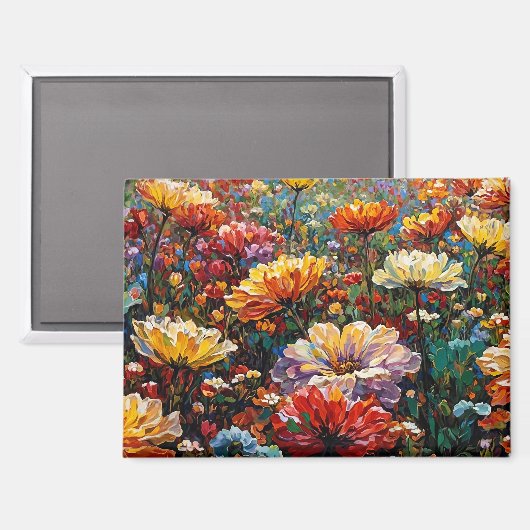 花02 マグネット (正面/裏面)