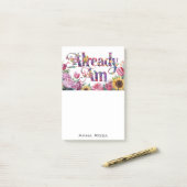 *~*花10 ALREADY AM AP85 Manifest ポストイット (デスク上)