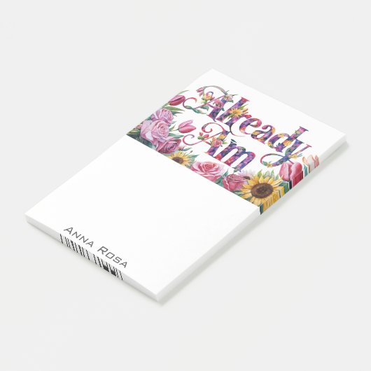 *~*花10 ALREADY AM AP85 Manifest ポストイット (アングル)