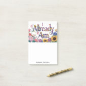 *~*花11 ALREADY AM AP85 Manifest ポストイット (デスク上)