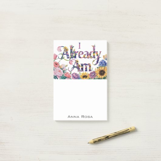 *~*花11 ALREADY AM AP85 Manifest ポストイット (デスク上)