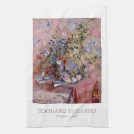 花1906 by Edouard Vuillard キッチンタオル