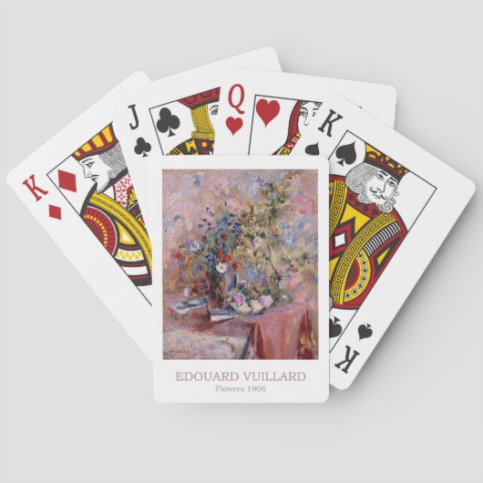 花1906 by Edouard Vuillard トランプ (裏面)