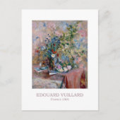 花1906 by Edouard Vuillard ポストカード (正面)