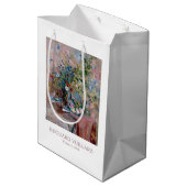 花1906 by Edouard Vuillard ミディアムペーパーバッグ (裏面アングル)