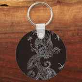 花1 キーホルダー (正面)