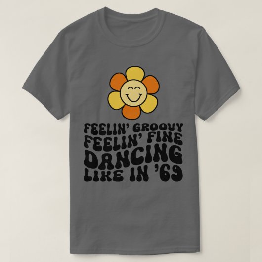 花1 Tシャツ (デザイン正面)
