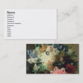 花2の静物画 名刺 (正面/裏面)