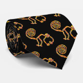 花2のNazca猿 ネクタイ (ロール)