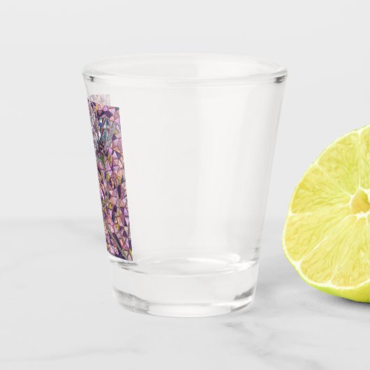 花2本 ショットグラス (右)