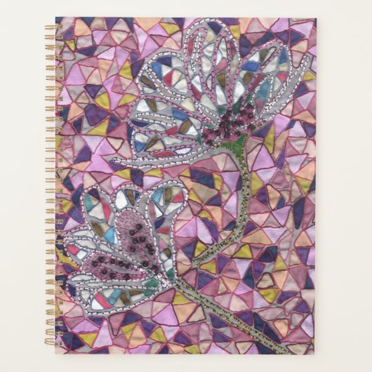 花2本 プランナー手帳 (正面)