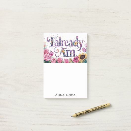 *~*花2 ALREADY AM AP85 Manifest ポストイット (デスク上)