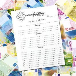 花369顕示方法、引力の法則 ノートパッド