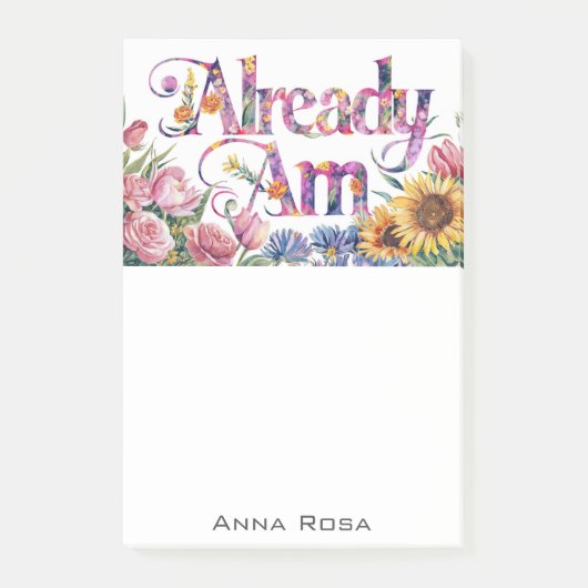 *~*花3 ALREADY AM AP85 Manifest ポストイット (正面)