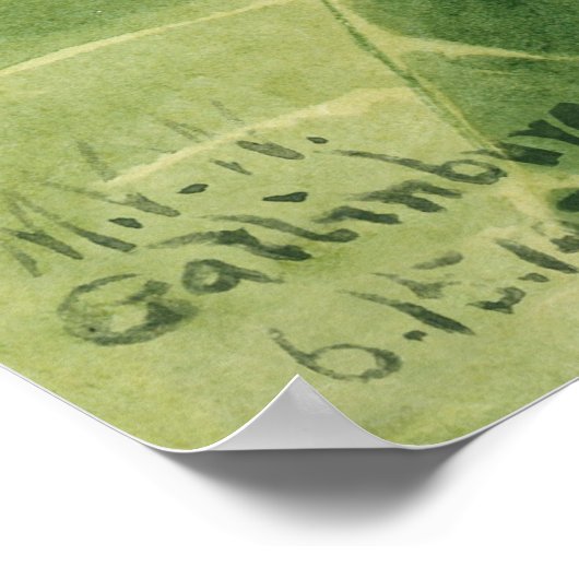 花4 ポスター (角)