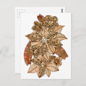 花4 ポストカード (正面/裏面)