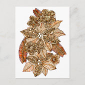 花4 ポストカード (正面)