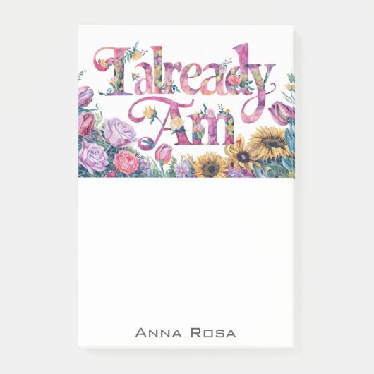 *~*花4 ALREADY AM AP85 Manifest ポストイット (正面)