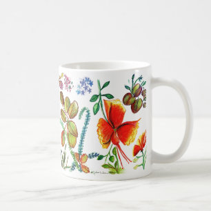 花58のマグ コーヒーマグカップ