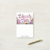 *~*花5 ALREADY AM AP85 Manifest ポストイット (デスク上)