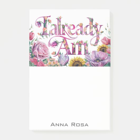 *~*花5 ALREADY AM AP85 Manifest ポストイット (正面)