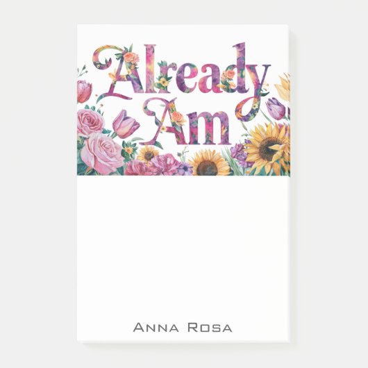 *~*花6 ALREADY AM AP85 Manifest ポストイット (正面)