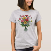 花6 Tシャツ (正面)