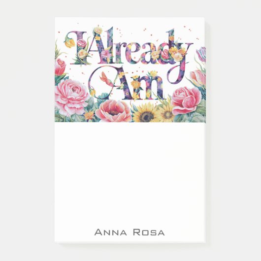 *~*花7 ALREADY AM AP85 Manifest ポストイット (正面)