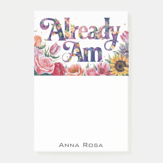 *~*花8 ALREADY AM AP85 Manifest ポストイット (正面)