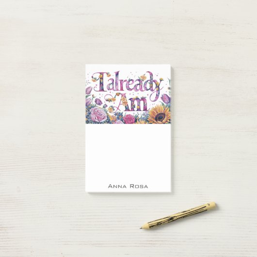 *~*花9 ALREADY AM AP85 Manifest ポストイット (デスク上)