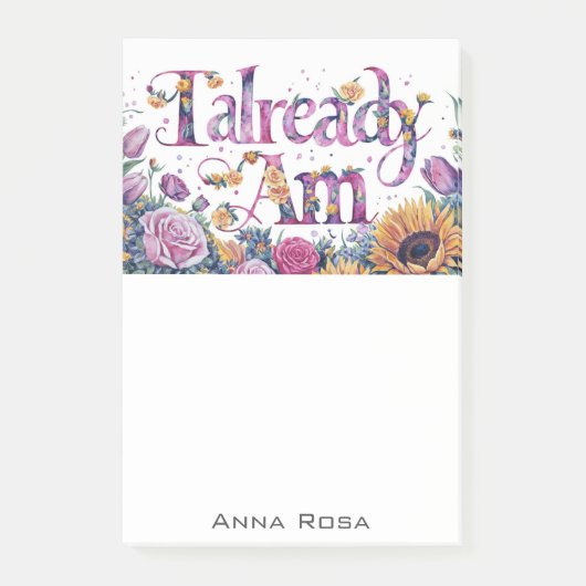 *~*花9 ALREADY AM AP85 Manifest ポストイット (正面)