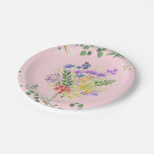 花（ばちゃばちゃ）跳ねる ペーパープレート (アングル)