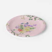 花（ばちゃばちゃ）跳ねる ペーパープレート (アングル)