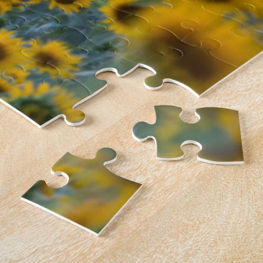 花 |ひまわり畑プロヴァンス(フランス) ジグソーパズル (側面)