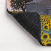 花 |ひまわり畑プロヴァンス（フランス） マウスパッド (コーナー)