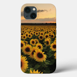 花  ひまわり畑 iPhone 13ケース