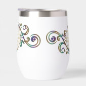 花 – らせん状オーナメント1 (右面)