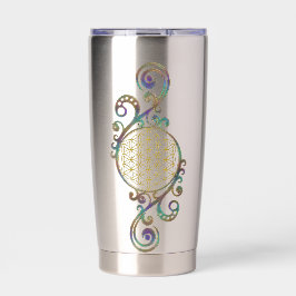 花 – らせん状オーナメント1 保温保冷タンブラー