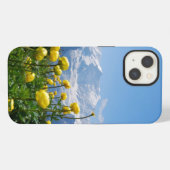 花 | アイガー・モンク スイス アルプス iPhoneケース (裏面横)