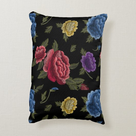 花 アクセントクッション (裏面(縦))