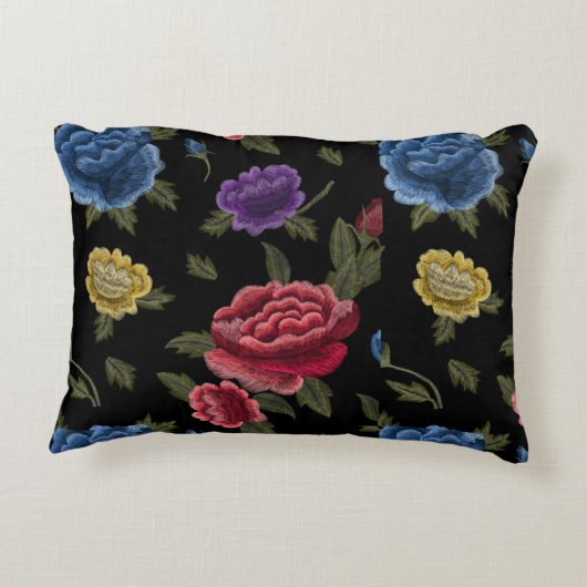 花 アクセントクッション (裏面)