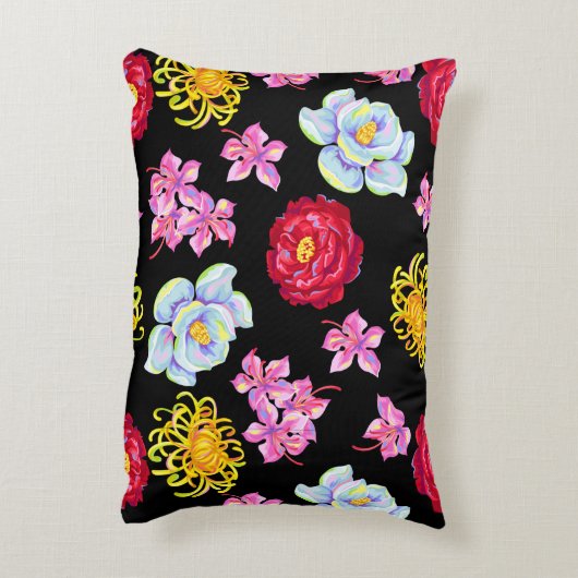 花 アクセントクッション (裏面(縦))