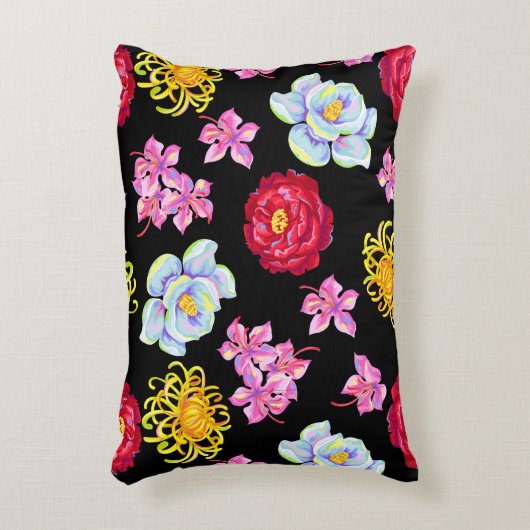花 アクセントクッション (正面(垂直))