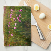 花 |アルタイ山脈，シベリア，ロシア キッチンタオル (四つ折り)