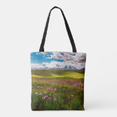 花 |アルタイ山脈，シベリア，ロシア トートバッグ (裏面)